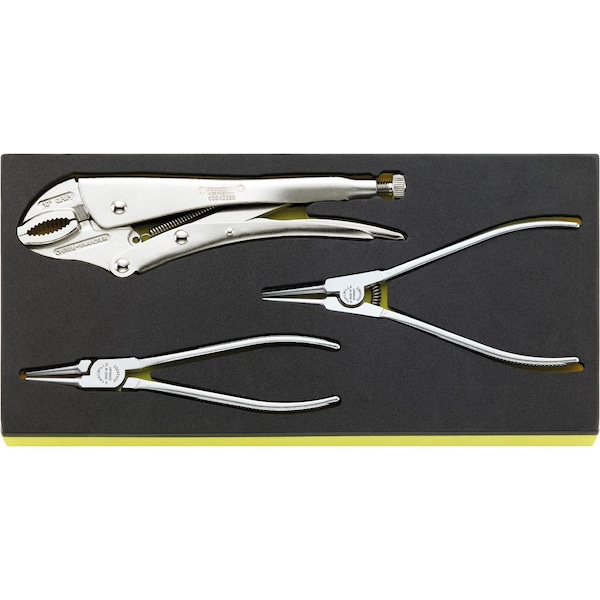 Set of pliers i.TCS inlay No.TCS 6543-6564/3 1/3-tray3-pcs.